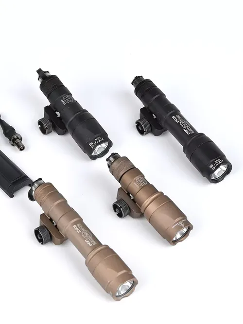 전술용 Sure WADSN Fire M300 M600C 건 라이트 피카티니 레일 호환 손전등 스카우트 라이트 권총 및 소총 조명등