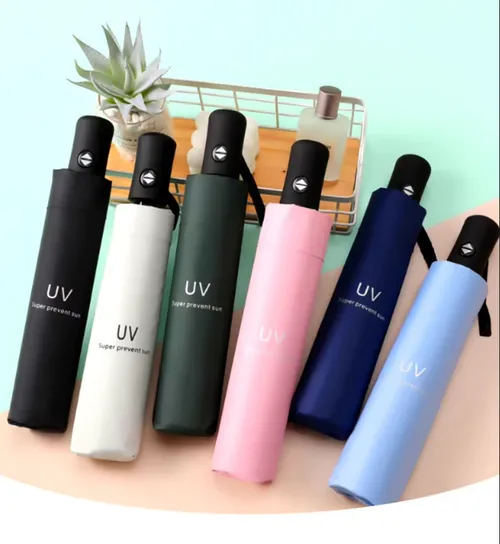 UV 자외선차단 블랙 코팅 3단우산 휴대용 남성용 여성용 접이식 암막우산