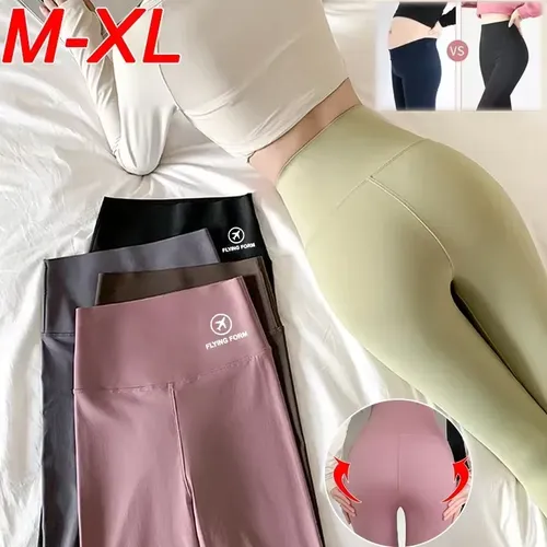 M-XL 샤크 팬츠 여성용 봄 가을 겨울 얇은 하이웨이스트 벨리 리프트 힙 요가 타이츠 스몰 피트 블랙 레깅스