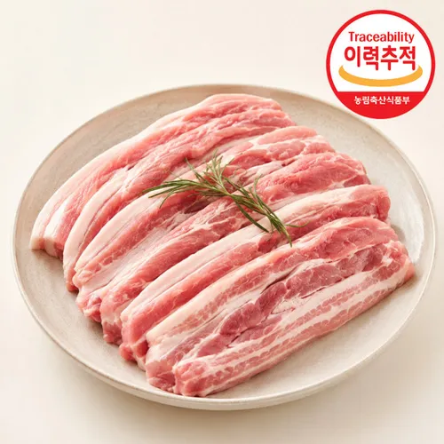 (신선집중) 고소한 구이용 오겹살 1kg+1kg (총 2kg)