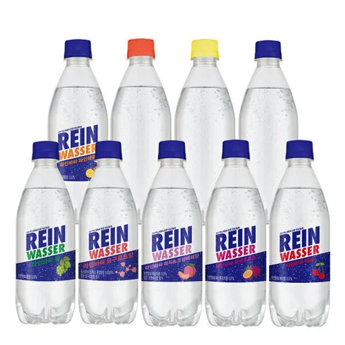 라인바싸 500ml PET 9종 택1박스 (총20입) 강탄산 라인바싸특가