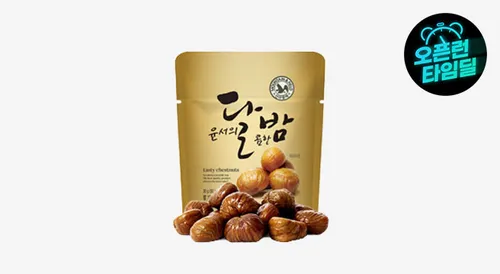 (신선집중) 간식 안주 주전부리 달콤한 맛밤 윤서의달밤 30g x30봉