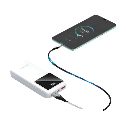 Vention 20000mAh 파워뱅크 PD 22.5W 고속 충전 파워뱅크 충전기 아이폰 17 16 15 프로 맥스 샤오미 휴대용 배터리
