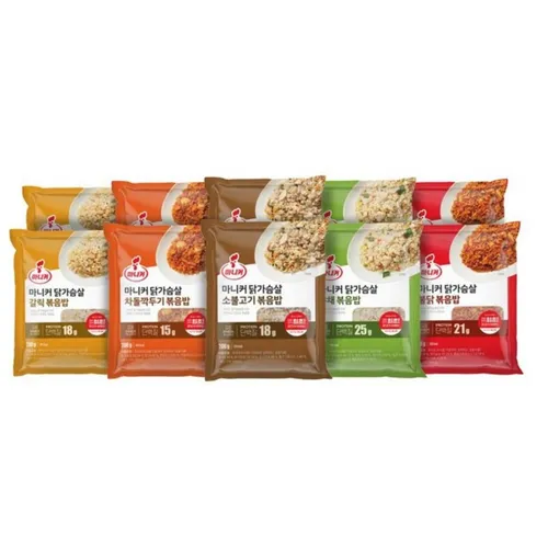 마니커 닭가슴살 볶음밥 10팩 세트, 2kg, 2세트