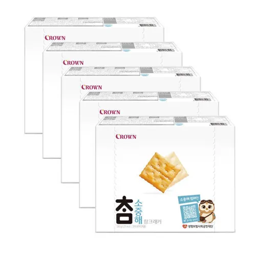 (10%결제할인) 참크래커 280g 5개