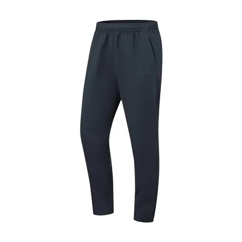 Li-Ning 남성용 트레이닝 스포츠 바지 LN 방수 89.8% 폴리에스테르 10.2% 엘라스테인 레귤러 핏 LiNing 피트니스 바지 AYKW047