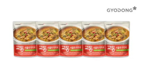 교동 사골우거지국 500g 5팩/선지해장국 500g 5팩