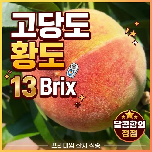 품절임박 한정수량 쫀득말랑이 황도