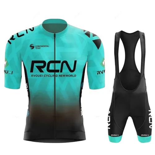2026 Rvouei 팀 사이클링 저지 세트 여름 통기성 도로 자전거 슈트 라이딩 유니폼 자전거 MTB 의류 새로운 스포츠 사이클링 키트
