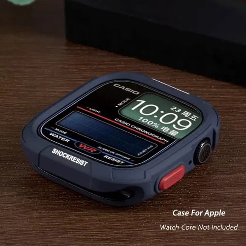 애플워치 11 10 9 8 7 6 SE용 실리콘 케이스 (iWatch 49mm 41mm 42mm 46mm 40mm 44mm 45mm 호환)