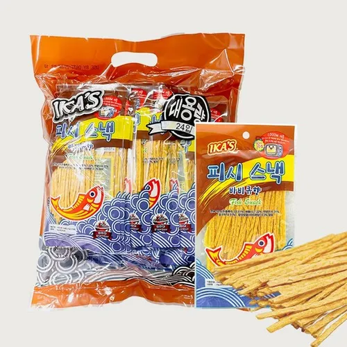 IKA'S 피시스낵 바비큐향
