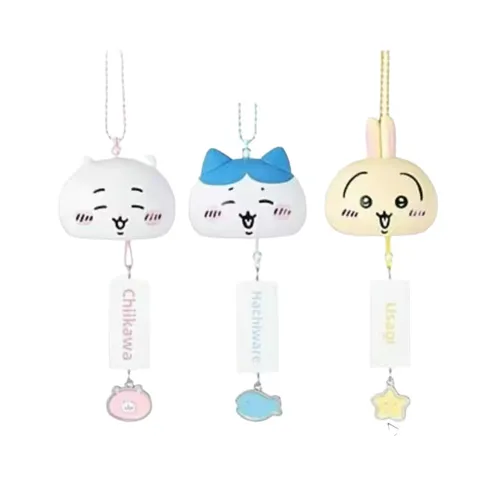 귀여운 우사기 하치와레 우샤키 종 장식품 카와이 집 & 자동차 장식 액세서리 수집용 선물