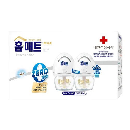 홈매트 리미티드 에디션 리퀴드 제로 히터 2p + 리필 29ml X 2p 세트