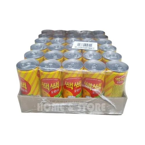 코스트코 롯데 쌕쌕 오렌지 주스 240ML X 30 캔음료 과즙음료