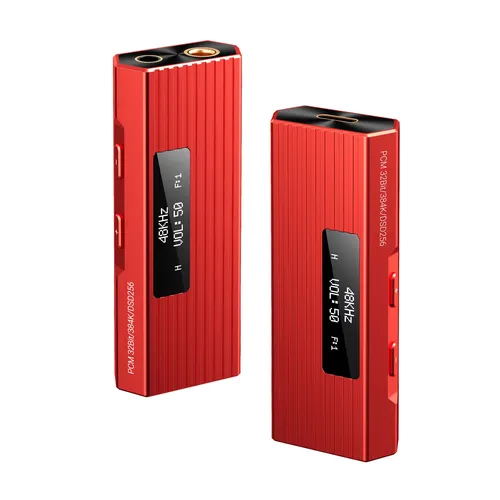 USB C DAC 헤드폰 앰프 DSD512 HiFi 미니 오디오 어댑터는 4.4MM 및 3.5MM 듀얼 출력을 지원합니다. PCM 384kHz/32bit 헤드폰