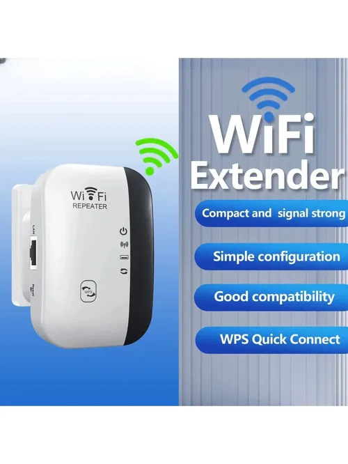 300Mbps WiFi 리피터 802.11N 무선 신호 확장기 벽면 플러그 네트워크 증폭기 가정 및 사무실용 라우터 커버리지 강화