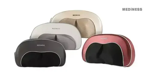 메디니스 목베개 쿠션 마사지기 안마기 버블쿠션
