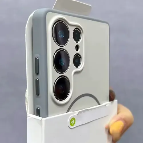 삼성 갤럭시 S26 S25 S24 S23 울트라 S26+ 플러스용 심플 무광 하드 PC 마그네틱 케이스 (Magsafe 무선 충전 아머 커버)