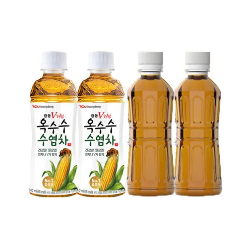 광동 옥수수수염차+밀싹보리차 무라벨 330ML 20입+20입 (유/무라벨 랜덤발송)