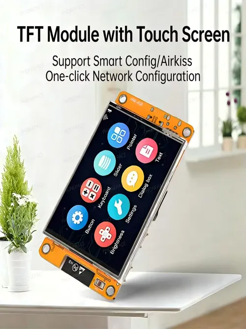 ESP32 모듈, 2.8인치 LCD 터치스크린, Wi-Fi 및 블루투스 호환, DIY 프로젝트용 전자 부품