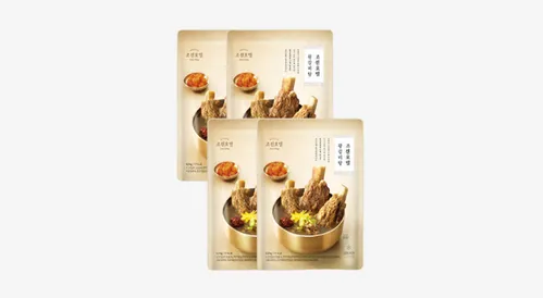 조선호텔 왕갈비탕 1200g X 4팩