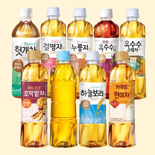 (12%결제할인)20입+20입 하늘보리/옥수수수염차/카무트현미차/결명자차 외 9종 500ml 20+20 골라담기