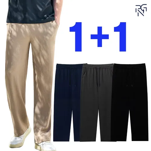 1+1 파라고나 남성 데일리웨어 세미 와이드 팬츠 3사이즈 4컬러