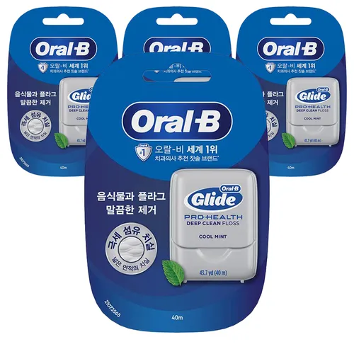 오랄비 글라이드 딥클린 치실
