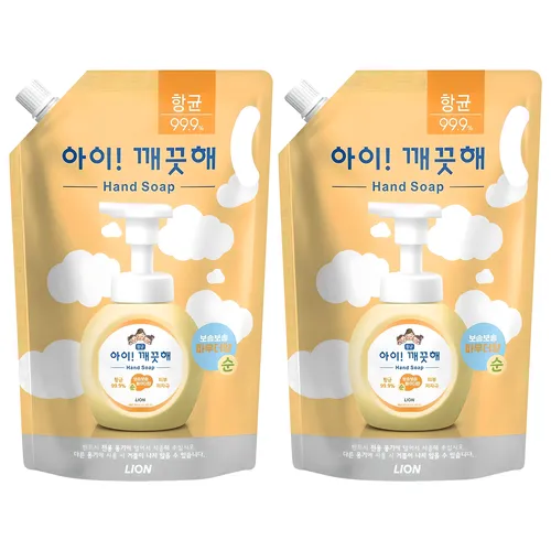 아이깨끗해 핸드워시 순 파우더향 리필용