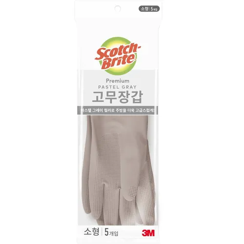 스카치브라이트 프리미엄 고무장갑 5개입