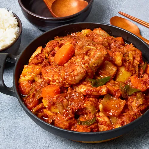 20년 전통 48시간 마늘숙성 닭볶음탕 닭도리탕