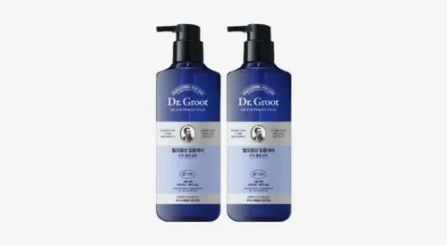 닥터그루트 집중케어 멀티퍼펙션 탈모증상케어 두피쿨링 샴푸 400ml 2개 +증정