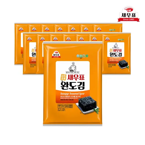 새우표 완도 오리지널 전장김 25g x 15봉