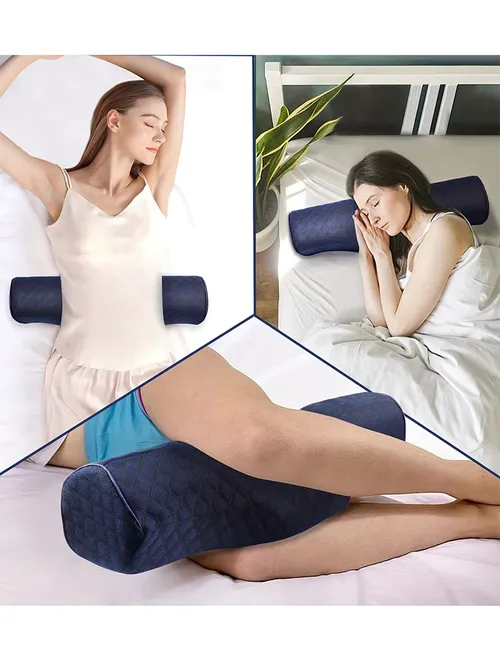 목 불편함 완화 경추 베개, 머리 마사지 베개
