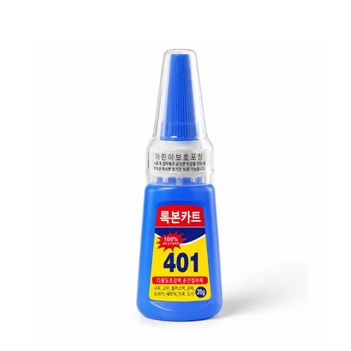 록본카트 다용도 초강력 순간접착제 401, 5개