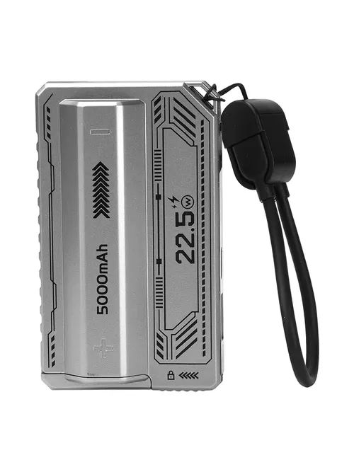 21700 배터리 홀더 파워 뱅크 케이스 PD 20W 고속 충전 내장 케이블 탈착식 파워 뱅크 DIY 배터리 케이스
