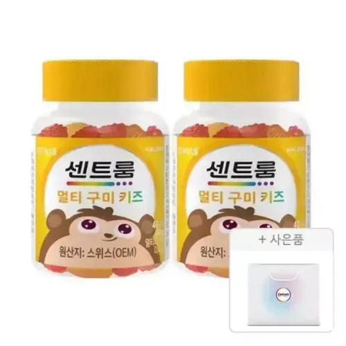 센트룸 멀티구미 키즈 40구미, 2개 + 증정(쇼핑백, 1개)