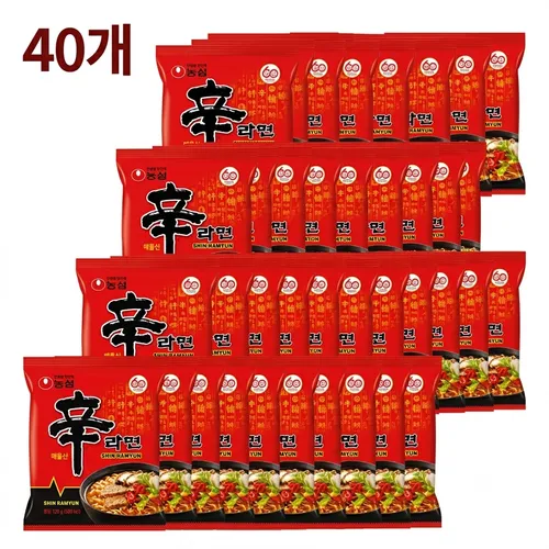 농심 신라면 120g 40봉 한박스