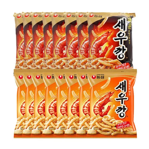 새우깡 8봉 + 매운새우깡 8봉