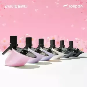 바이탈플랜트 롤팬 NEW 오리지널 자동회전냄비 6종 택1 (핑크/퍼플/라벤더/블랙/차콜/크림)