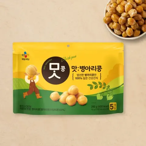 [CJ 더 마켓] 맛콩 병아리콩 50g, 5개