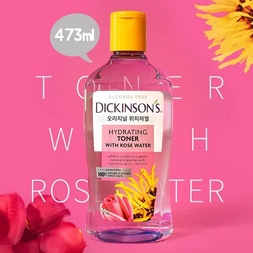 위치하젤 하이드레이팅 로즈워터 토너 473ml