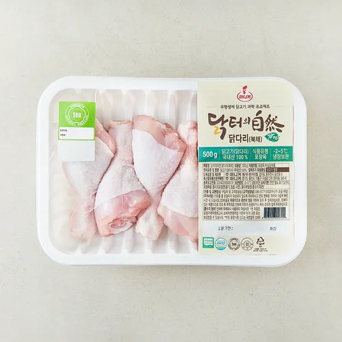 마니커 닭터의자연 무항생제 인증 1등급 닭다리 북채 (냉장)