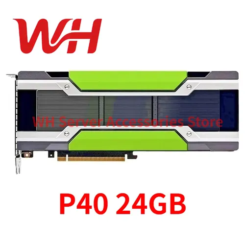 NVIDIA Tesla P40 24GB GDDR5 PCI-E 3.0 x16 GPU 가속기 카드, AI 딥러닝 컴퓨팅 및 서버 워크스테이션 컴퓨팅용