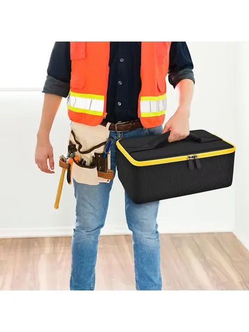 DEWALT 20V MAX 컷오프 공구 3 in 1 브러시리스(DCS438B) 호환 보관 가방(가방만), 휴대용 홀더 정리함