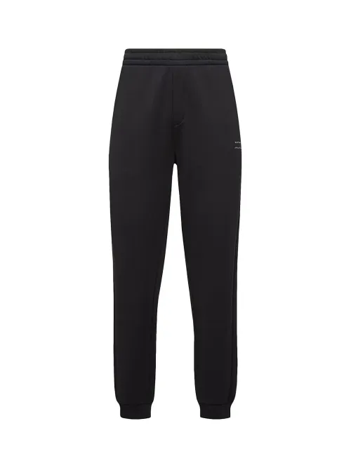 Moncler Cotton Fleece Joggers — Black