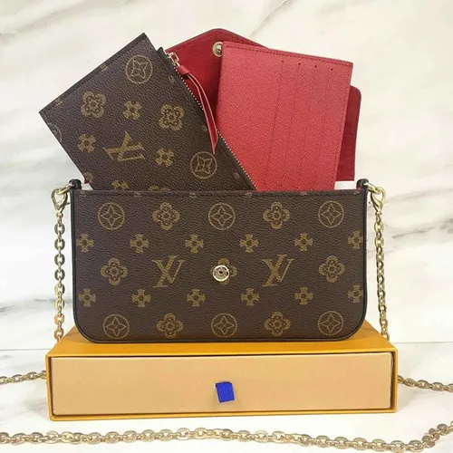 Designer Bag Luxury 3 Multi FELICIE POCHETTE Chain Bags Handbags Crossbody Purse Fashion Women Shoulder Bags Mini Purse Wallet Messenger Bags with Box