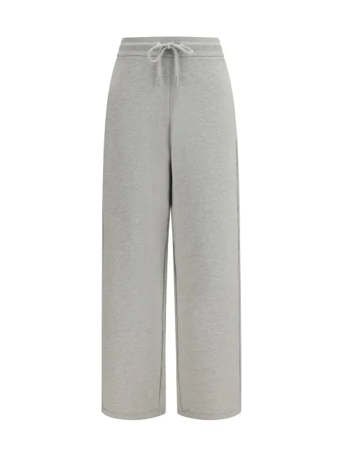AMI Paris Organic Cotton Joggers — Gray