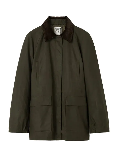 Toteme Country Coat — Green