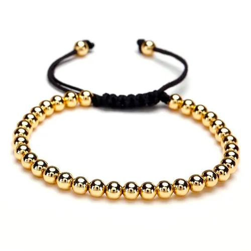 Hot Fashion Women Girls Silver Gold Stainless Steel Hollow Lock Weave Rope Bracelets Jewelry A Gift